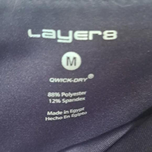 Layer 8 quik dry workout yoga leggings - purple - Picture 3 of 3